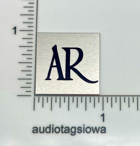 Targhetta logo giradischi - , ar
