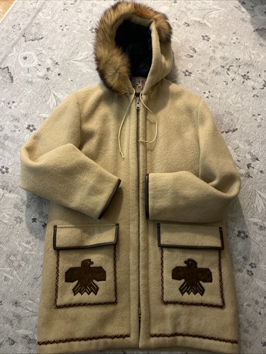 Giacca parka cappotto lana