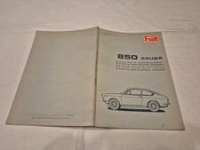 catalogo parti di ricambio carrozzeria FIAT 850 coupe' 1966  1°edizione