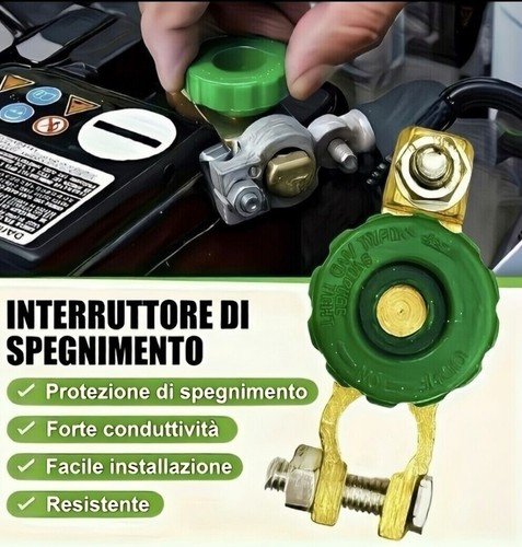 Interruttore stacca batteria - stacca,