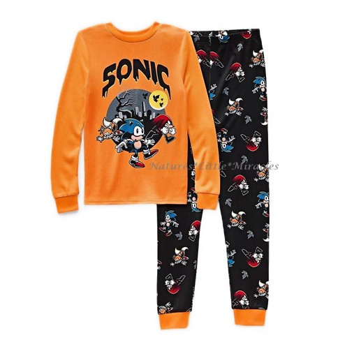 Pigiama halloween sonic - sonic, il