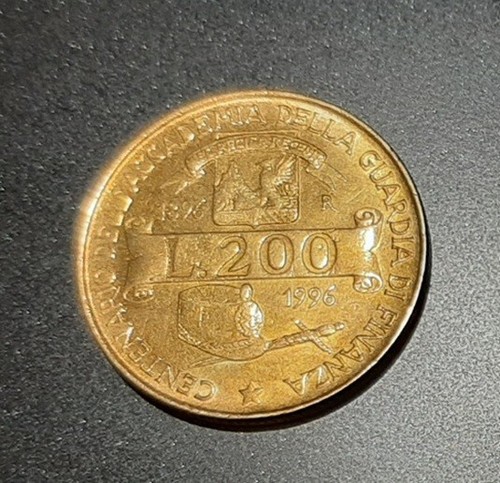 Italia 200 lire 1996 - -,