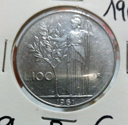 100 lire 1961 spl - spl, (5)