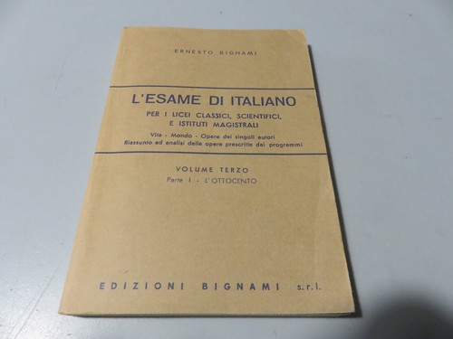 Esame italiano vol 3 - l'esame, di
