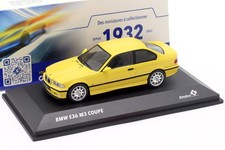BMW M3 (E36) Coupè anno 1999 giallo 1:43 Solido