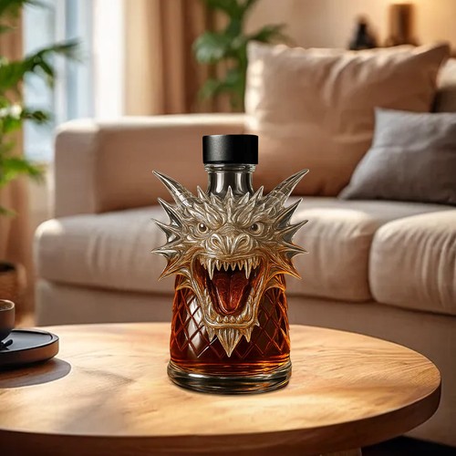 Dragon whisky decanter - dragon,