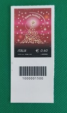 Italia 2012 Francobollo Nuovo Codice a barra 1500 Buon Natale