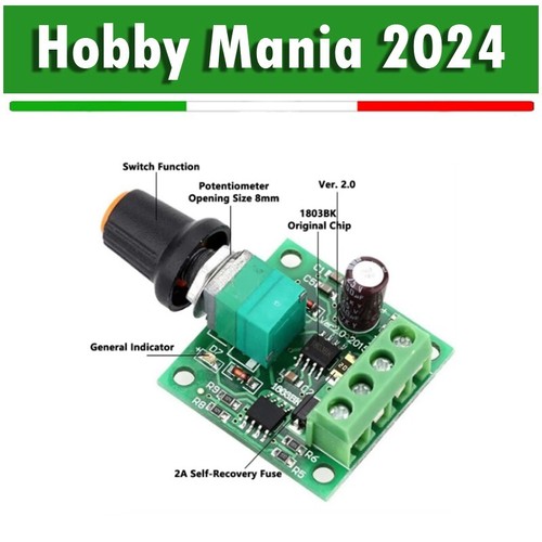 Regolatore velocità pwm - di,