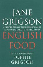 English Food by Grigson, Jane Hardback Book The Cheap Fast Free Post