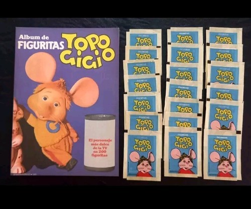 Album adesivi topo - album, gigio