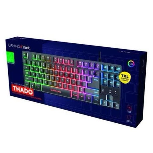 Tastiera gaming trust thado - tastiera,