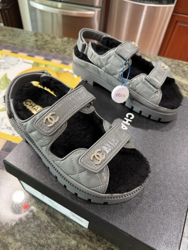 Sandali chanel trapuntati - chanel,