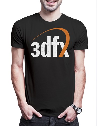 Shirt uomo logo 3dfx retrò - logo,