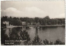 SOLCIO DI LESA - NOVARA - LUNGO LAGO - VIAGG. 1954 -96935-