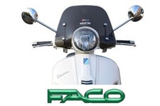 Faco 28385 Cupolino Parabrezza Fume' Scuro Piaggio Vespa Gts  300 anno 2018