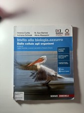 Invito alla biologia.azzurro, scienze Zanichelli, in perfette condizioni, nuovo