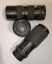 Lotto obiettivi Tamron 85-210mm, Tamron 70-210mm e Sigma. Per collezionisti