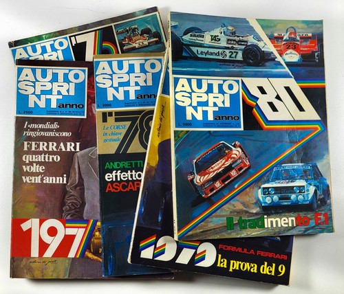 Autosprint anno 5 edizioni - autosprint,