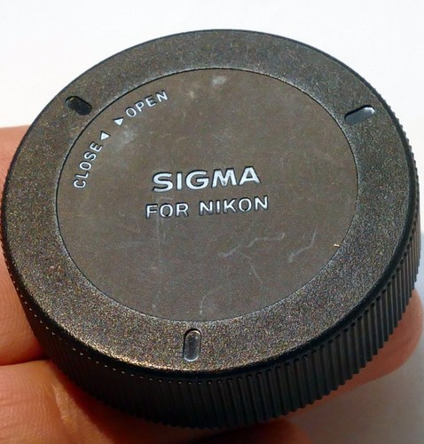 Tappo obiettivo sigma - obiettivo,