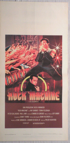 Locandina rock machine - locandina, the