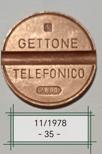 Gettone telefonico 7811 - ,