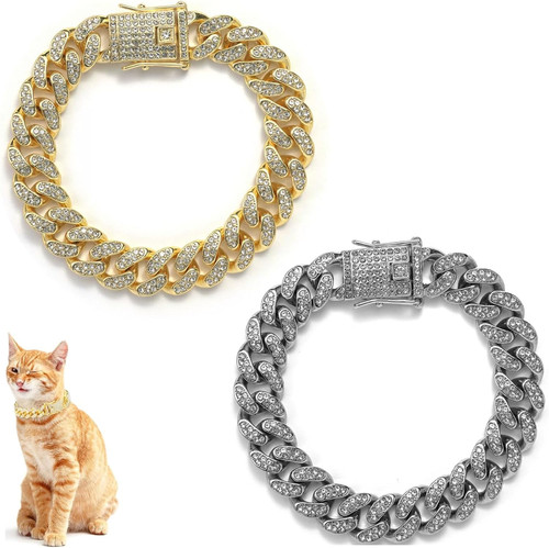 Collare catena gatto - collare, 2