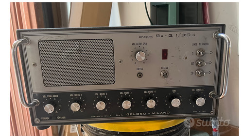 Amplificatore geloso anni - geloso, 70