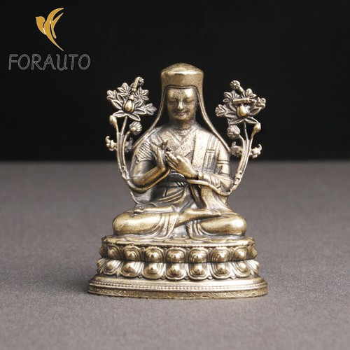 Antica statua buddha tibetano - antica,