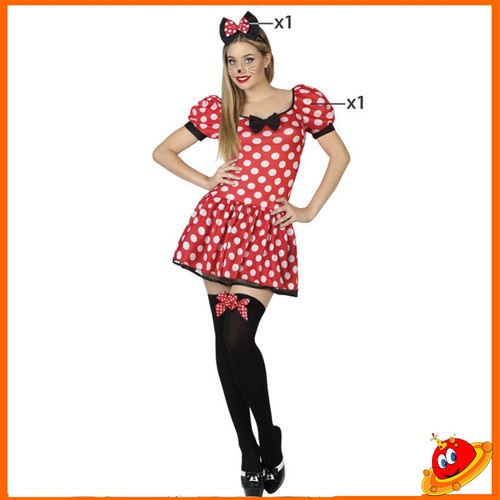 Costume donna minnie - costume,