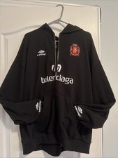 balenciaga zip up hoodie