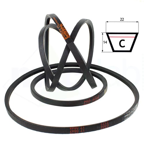 Cinghia trapezoidale sezione - cinghia,