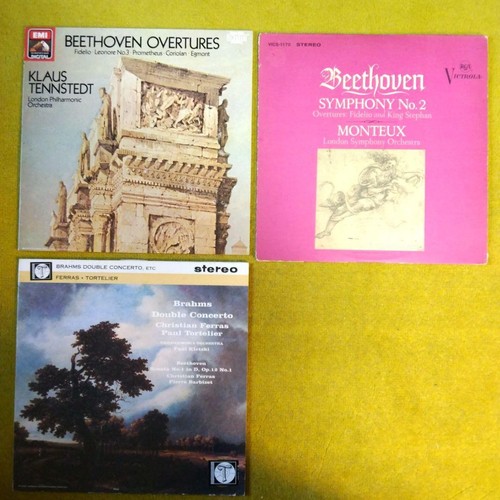 Beethoven brahms 3lp stereo - beethoven,