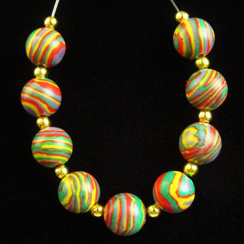 2set 10mm arcobaleno tacchino - 2set,