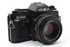 [QUASI NUOVO] Minolta X-700 Black Body 35mm Film Camera MD 50mm F1.7...
