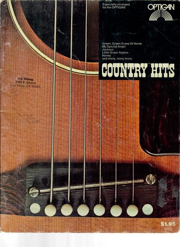 Optigan country hits - optigan, hits"
