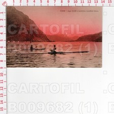B9682 LECCO LAGO SCHIFF CANOTTIERI CANOA REGATA SPORT 1916 ED GATTINONI x ZELBIO