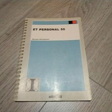 OLIVETTI manuale dell'operatore ET 55 - ITALIANO