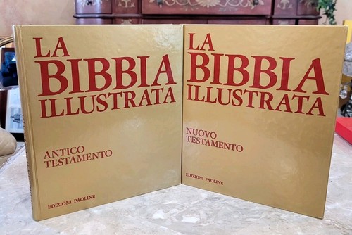 Italian bibbia illustrata - bibbia,