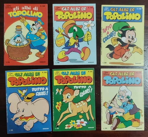 Gli albi topolino - albi,