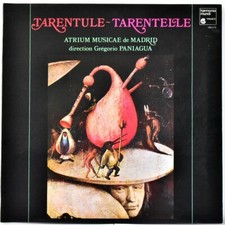 TAS HARMONIA MUNDI FRANCE HM 379 ED1 FRANCE PANIAGUA  "Tarentule - Tarentelle"