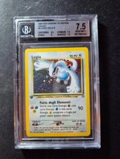 Pokemon BGS 7.5 Lugia #9 Holo