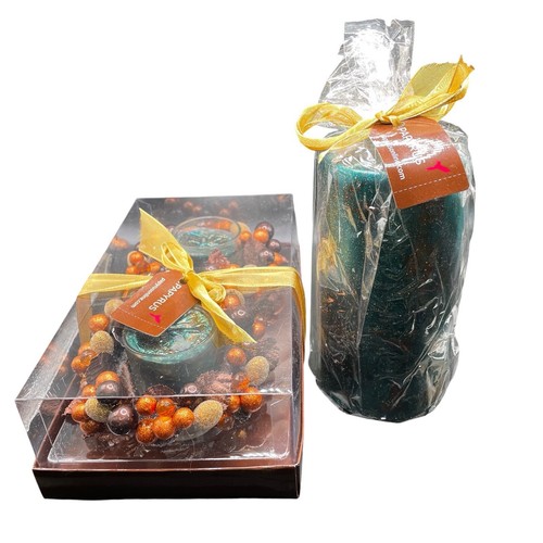 Set anello candela papiro - , e