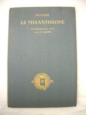 Moliere misanthrope - moliere,