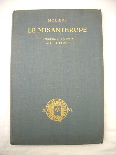 Moliere misanthrope - moliere,
