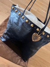 Gucci borsa tote pelle borchie