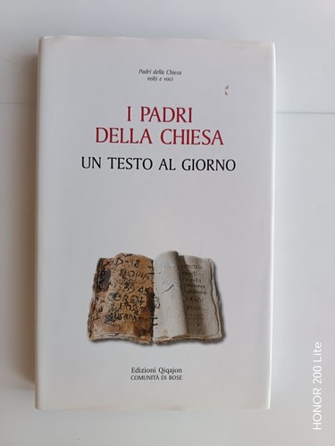 Padri della chiesa testo - della,
