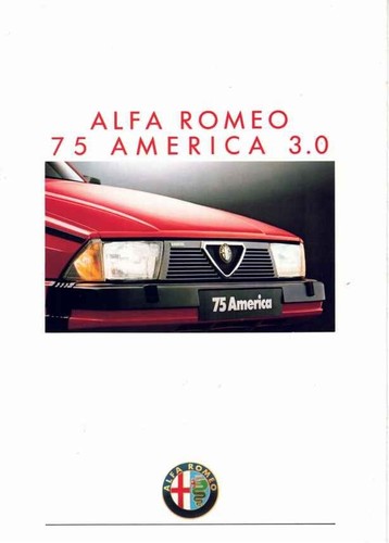 Catalogue brochure alfa romeo - brochure,