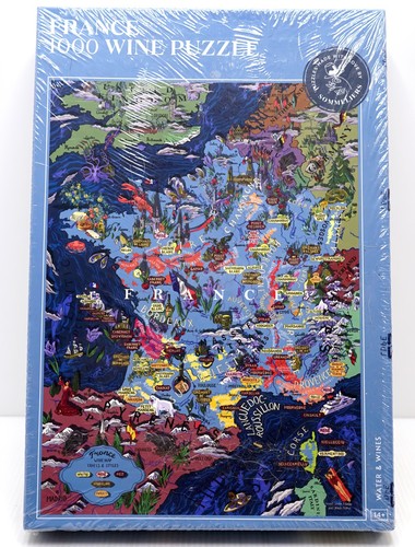 Acqua vini francia - e, mappa