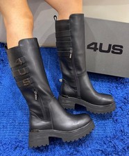 Stivale donna 4us by Cesare Paciotti black 4bv135