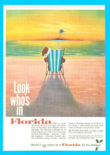 1963 florida turismo vintage - turismo,